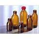 Flacon sirop en verre