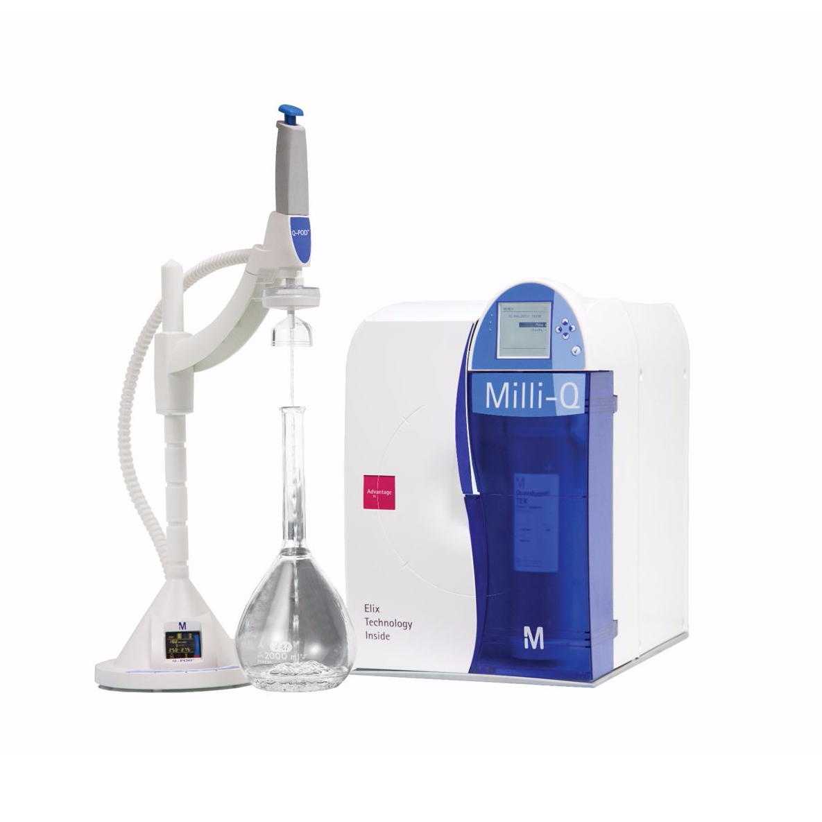 Visuel deMilli-Q® Advantage Système de purification d’eau Milli-Q® Advantage