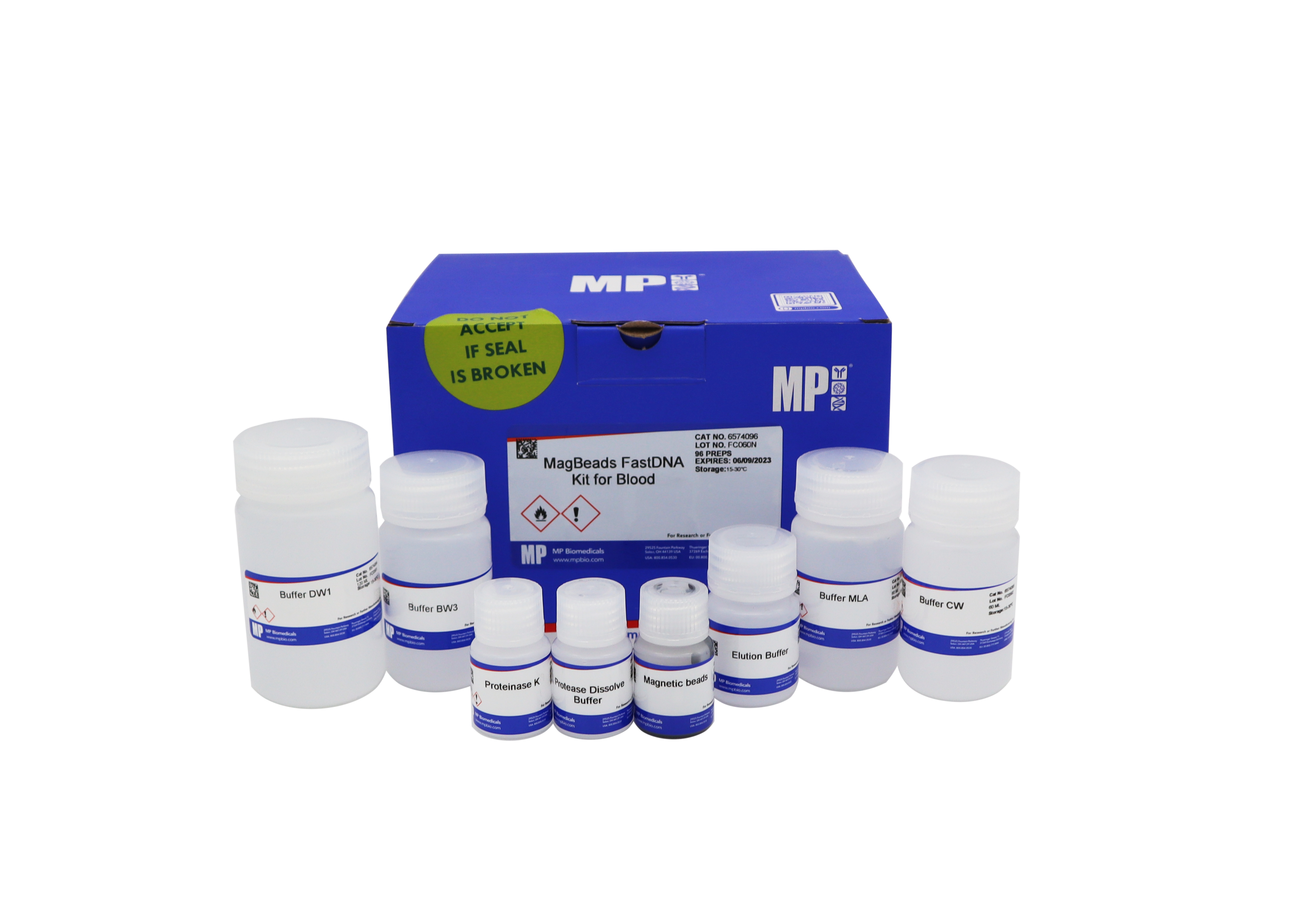 Kit MagBeads FastDNA® pour le sang